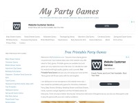 Desktop screenshot for mypartygames.com