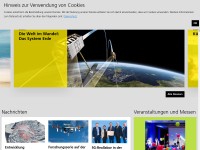 Desktop screenshot for dlr.de