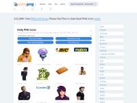 Desktop screenshot for iconspng.com