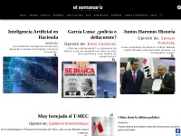 Desktop screenshot for elsemanario.com