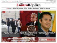 Desktop screenshot for contrareplica.mx