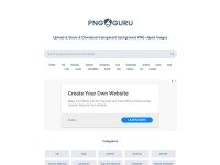Desktop screenshot for pngguru.com