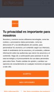 How 65ymas.com looks like on a mobile device such as an iPhone.
