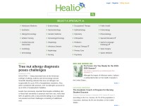 Desktop screenshot for healio.com