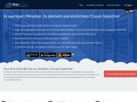 Desktop screenshot for blaucloud.de