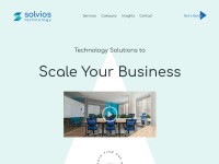 Desktop screenshot for solvios.technology
