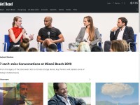 Desktop screenshot for artbasel.com