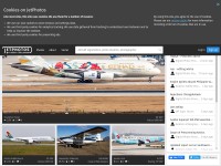 Desktop screenshot for jetphotos.com