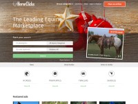 Desktop screenshot for horseclicks.com