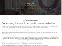 Desktop screenshot for counciladvertising.net