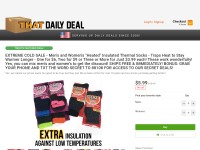 Desktop screenshot for thatdailydeal.com