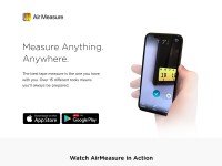 Desktop screenshot for air-measure.com