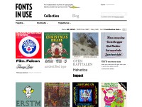 Desktop screenshot for fontsinuse.com
