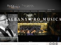 Desktop screenshot for albanypromusica.org
