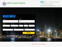 Desktop screenshot for usatraveltickets.com