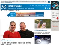 Desktop screenshot for kreiszeitung.de