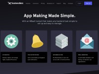 Desktop screenshot for backendless.com