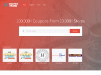 Desktop screenshot for couponpromo.org