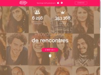 Desktop screenshot for tchatche.com