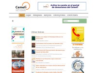 Desktop screenshot for cemefi.org