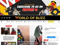 Desktop screenshot for worldofbuzz.com