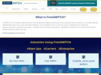 Desktop screenshot for freeswitch.org