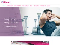 Desktop screenshot for wellbeats.com