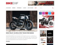 Desktop screenshot for bikeexif.com