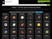 Desktop screenshot for vipbox.live