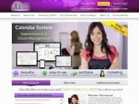 Desktop screenshot for salonbuilder.com