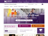 Desktop screenshot for novanthealth.org