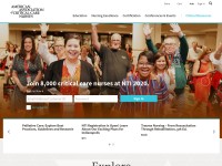 Desktop screenshot for aacn.org