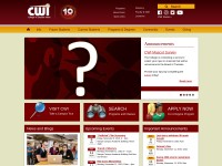 Desktop screenshot for cwi.edu