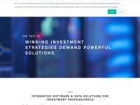 Desktop screenshot for factset.com