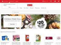 Desktop screenshot for vons.com