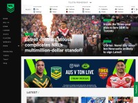 Desktop screenshot for nrl.com