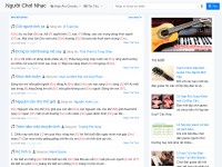 Desktop screenshot for nguoichoinhac.com