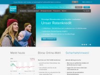 Desktop screenshot for consorsbank.de