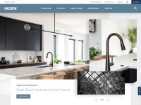 Desktop screenshot for moen.com