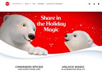 Desktop screenshot for coke.com