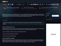 Desktop screenshot for streammlb.com