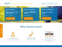Desktop screenshot for esure.com