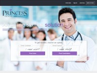 Desktop screenshot for princessdentalstaffing.com