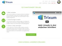 Desktop screenshot for trixum.de