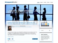 Desktop screenshot for laboremploymentlawblog.com