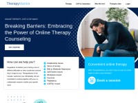 Desktop screenshot for therapymantra.ca