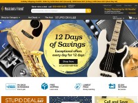 Desktop screenshot for musiciansfriend.com