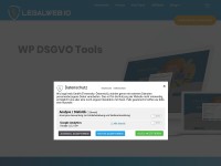 Desktop screenshot for wp-dsgvo.eu