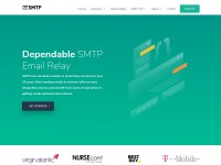 Desktop screenshot for smtp.com