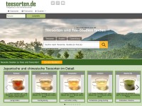 Desktop screenshot for teesorten.de